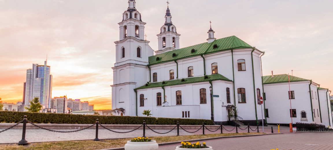Бобруйск вид на церковь