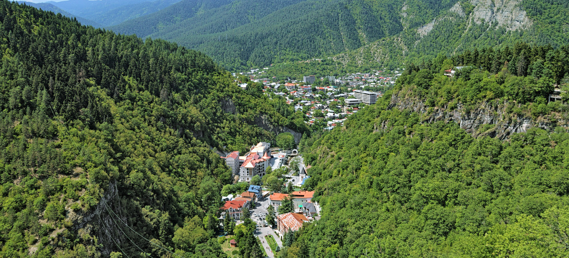 Горно-Алтайск вид на ущелье