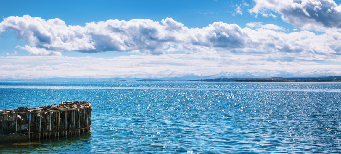 Саранда вид на море