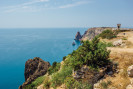 Курорт Малореченское вид на море и горы