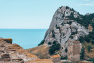 Курорт Симеиз вид на горы и море