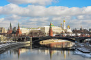 Курорт Москва вид на город и мост