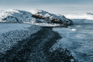 Город Мурманск вид на горы и море