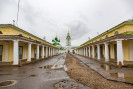 Курорт Шали вид на улицу с палатами