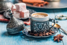 Город Вена вид на венский кофе