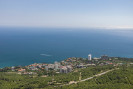 Курорт Форос вид на море и город вдали