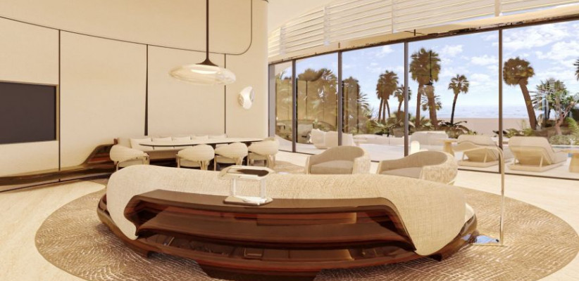 Three Bedroom Beach Crown Villa 